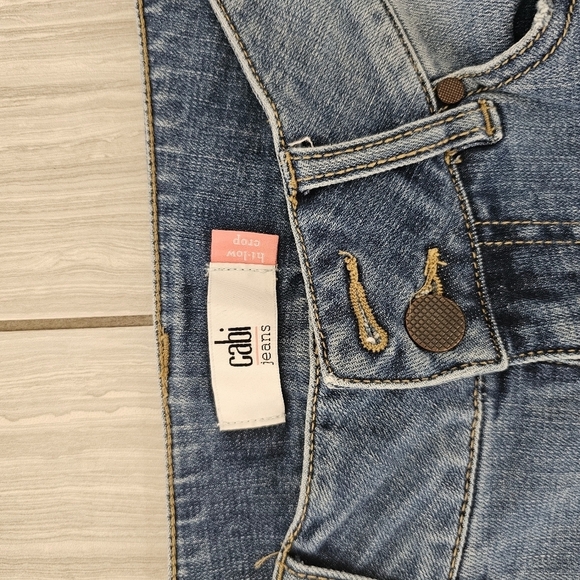 CAbi Hi Lo Crop Jeans - Picture 2 of 6